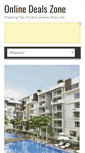 Mobile Screenshot of onlinedealszone.com